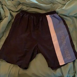 Blue white stripe, wave rider swim trunk 🌊